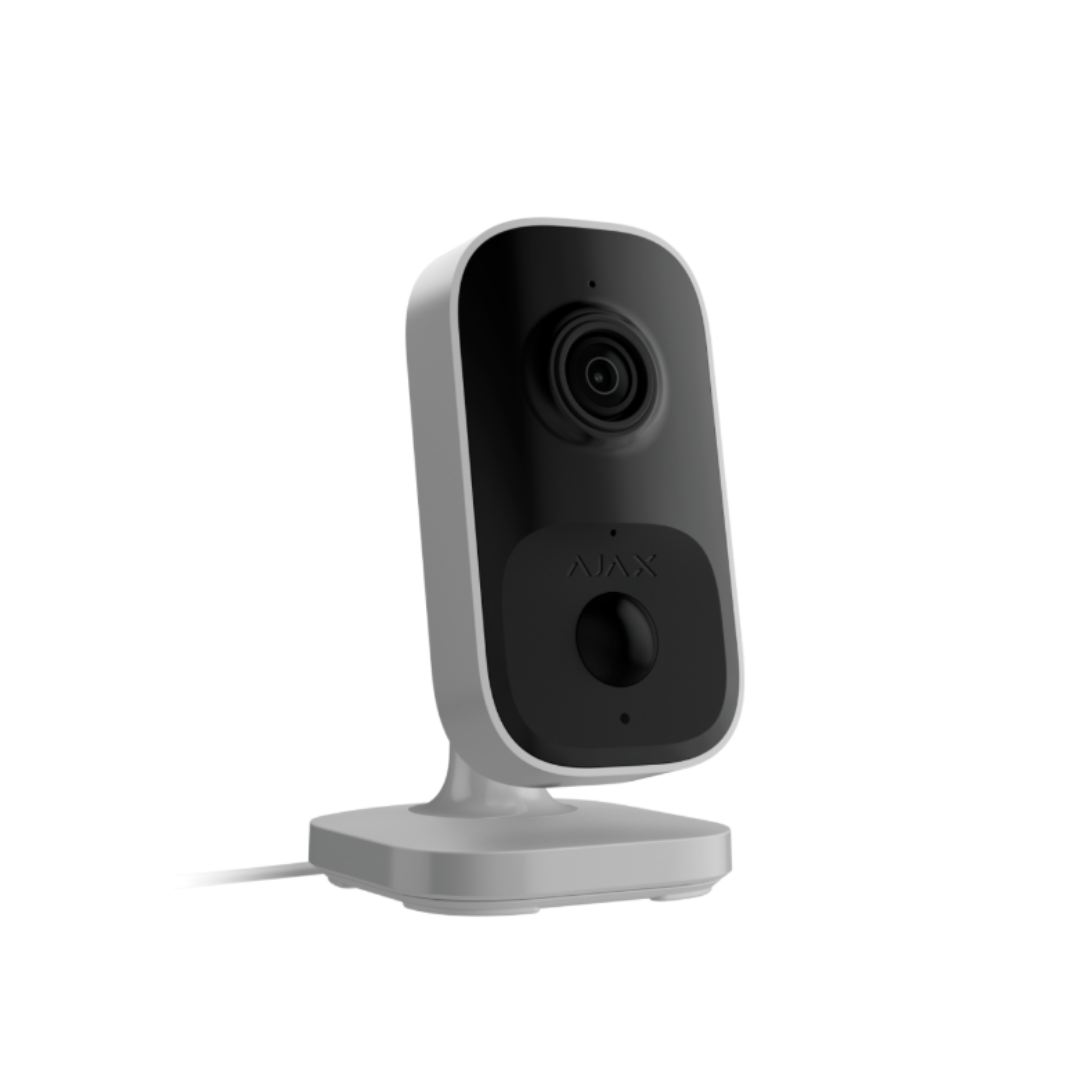 Ajax IndoorCam Wit 4MP Wi-Fi Camera met AI en PIR