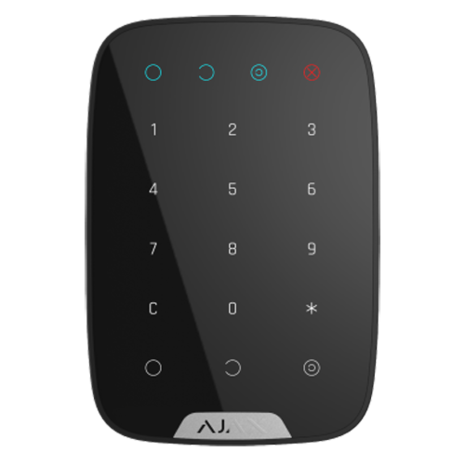 Ajax Keypad – Draadloos Bedieningspaneel Zwart