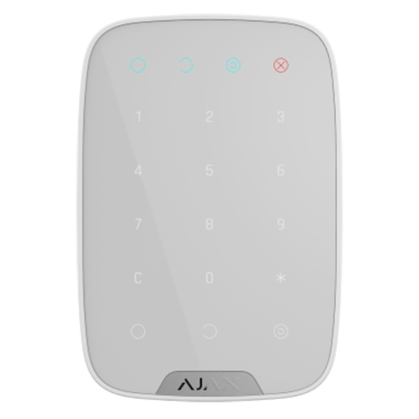 Ajax Keypad – Draadloos Bedieningspaneel Wit
