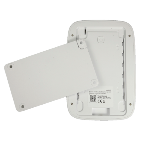 Ajax Keypad – Draadloos Bedieningspaneel Wit