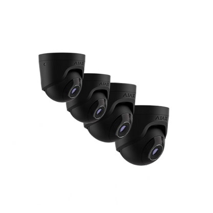Ajax CameraSet Grote Woning / Bedrijf – 4 Camera’s + NVR (2TB HDD)