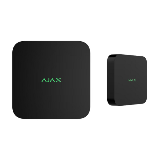 Ajax NVR DC – 8-Kanaals 4K NVR voor Ajax Camera’s (Zwart)