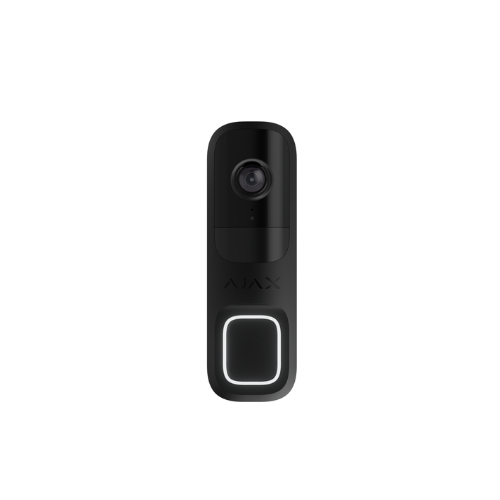 Ajax Videodeurbel – Slimme Deurbel met AI & PIR (Zwart)