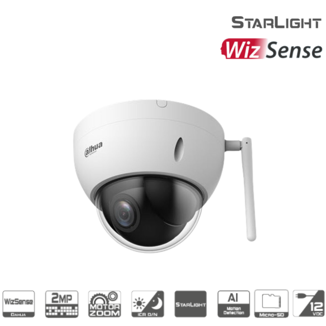 Dahua SD22204DB-GNY-W WiFi Mini PTZ Dome Camera