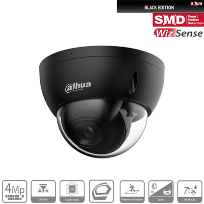 Dahua DH-IPC-HDBW2441EP-S-0280B 4MP WizSense Dome Camera Black